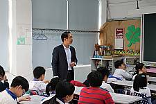 108學年度締結國外姐妹校暨國際筆友計畫~張一平先生蒞校交流